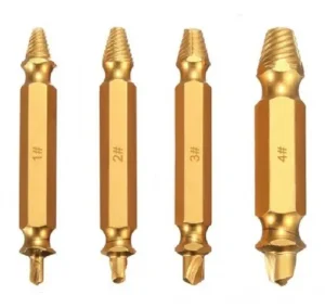 Brocas Extractoras Removedoras Tornillos Pernos Rodados 4 Uu